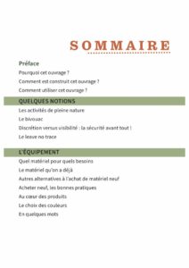 Ecobivouac – Le Manuel pratique de l’outdoor éthique