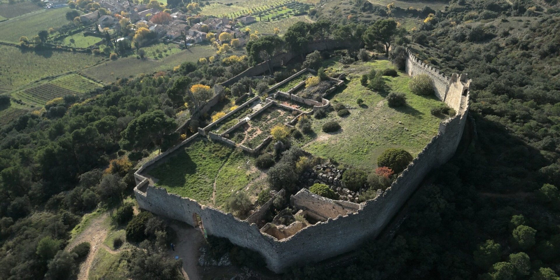 La Forteresse du Castellas de Montpeyroux 