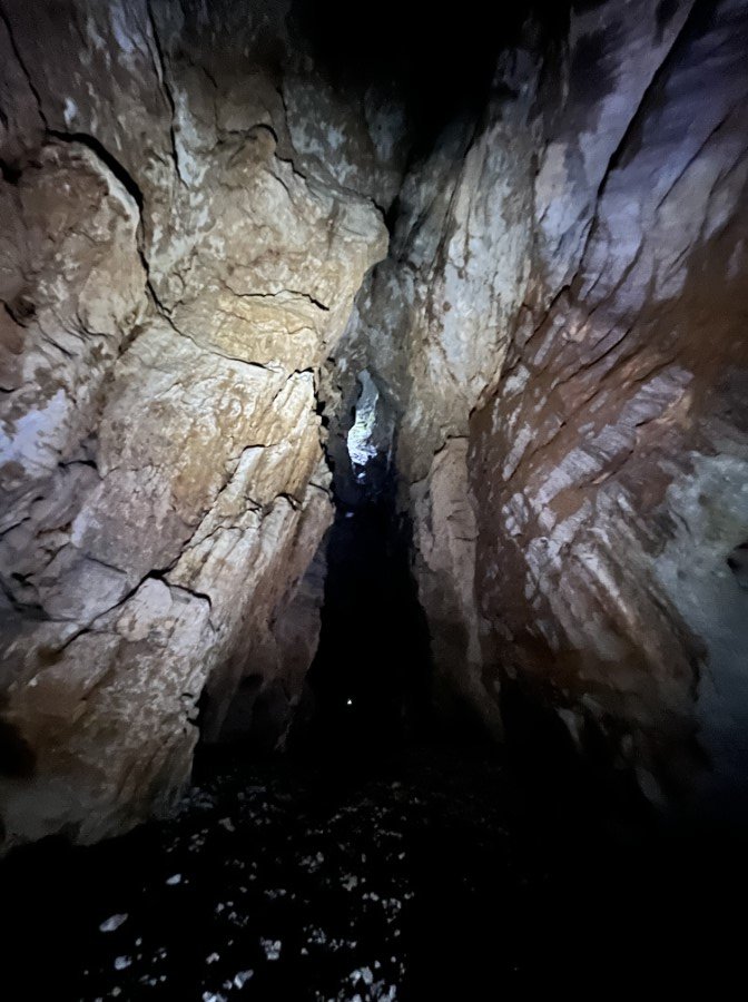 Abîme de Rabanel par le grand puit nord